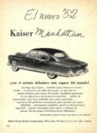 1952 Kaiser Manhattan, con el asiento delantero mas seguro del mundo!