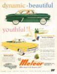 1952 Meteor Crestline, dynamic - beautiful - youthful!