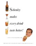 1952 Schenley makes every drink taste better!