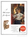 1953 A little minute for a big rest. Drink Coca-Cola