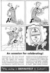 1953 An occasion for celebrating! The swing is Definitely to Labatt's