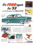 1953 Ford Customline with the Sensational new 'Miracle Ride'