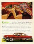 1953 Kaiser Manhattan 4-Door Sedan ... world's first safety-first car