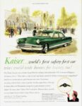 1953 Kaiser Manhattan 4-Door Sedan ... world's first safety-first car (2)