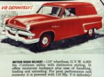 1953 Meteor Sedan Delivery. V-8 Definitely!