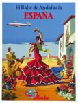 1954 El Baile de Andalucia Espana. Iberia
