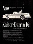 1954 Kaiser-Darrin 161. Now the most exciting new car for '54...!