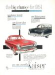 1954 Kaiser, the big change for 1954
