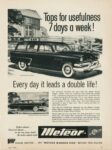 1954 Meteor Ranch Wagon. Tops for usefulness 7 days a week!