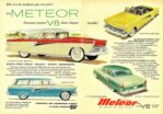 1955 Meteor Rideau & Country Sedan Models