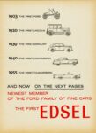 1958 Edsel Announcement Ad