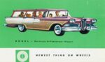 1958 Edsel Bermuda 9-Passenger Wagon. Newest Thing On Wheels