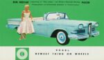 1958 Edsel Pacer Convertible with Kim Novak. Newest Thing On Wheels