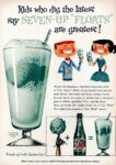 1958 Kids who dig the latest say Seven-Up 'Floats' are greatest!