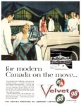 1958 for modern Canada on the move... B/A Velvet 88 & 98 Gasolines