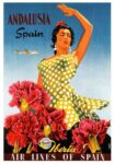 1959 Andalusia Spain. Iberia Air Lines Of Spain