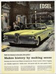 1959 Edsel Ranger 4-Door Hardtop. Makes history by making sense