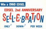 1959 Edsel Sell-E-Bration Postcard