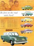 1960 Ford. Be first on the road with Ford!