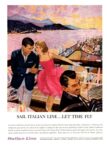 1960 Sail Italian Line… Let Time Fly