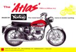 1962 Norton Atlas 750cc. The most famous name in motor cycling
