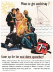 1963 Want to get unthirsty. Come up for the real thrist-quencher! 7-Up
