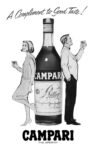 1964 A Compliment to Good Taste! Campari