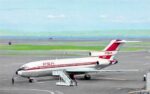 1964 PSA Boeing 727 SFO Postcard
