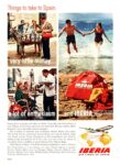 1964 Things to take to Spain. very little money… a lot of enthusiasm… and Iberia