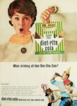 1965 Who's drinking all that Diet-Rite Cola