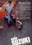 1966 More gals per mile, solo Suzuki