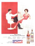 1966 Red or Bianco the happy drink for happy hours. Cinzano