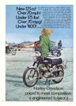 1968 Harley-Davidson Rapido 125, priced to meet competition. + engineered to beat it