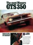 1969 Holden HT Monaro GTS 350 ad. Automatic or manual