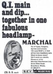 1969 WQ.I. main and dip... together in one fabulous headlamp - Marchal