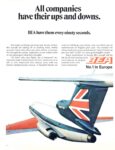 1970 All companies have their ups and downs. BEA have them every ninety seconds