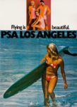 1970 Flying is beautiful. PSA Los Angeles