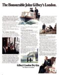 1970 The Honourable John Gilbey's London. Gilbey's London Dry Gin
