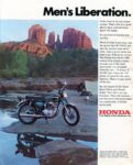 1971 Honda Super Sport 350 Handy. Men's Liberation
