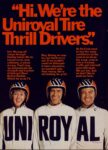 1973 'Hi. We're the Uniroyal Tire Thrill Drivers'