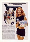1973 Win a completely unique weekend on Playboy's Jet. Colt 45