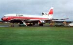 1974 PSA Lockheed L-1011 Postcard