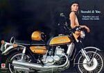1974 Suzuki GT750. Suzuki & You. Together you can conquer the world