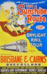 1976 Like A Magic Carpet Ride! The Sunshine Route Daylight Rail Tour between Brisbane & Cairns. Queensland