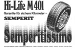 1977 Hi-Life M 401. Garantie für sichere Kilometer - Semperit. Semperitissimo