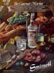 1979 The Gourmet Martini. Smirnoff