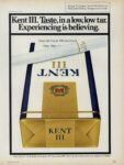 1981 Kent III. Taste, in a low, low tar. Experiencing is believing