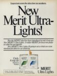 1981 New Merit Ultra Lights!