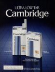 1981 Ultra Low Tar Cambridge