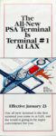 1984 The All-New PSA Terminal Is Terminal #1 At LAX